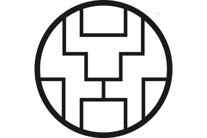 Kallion lukion logo musta valk pohjalla