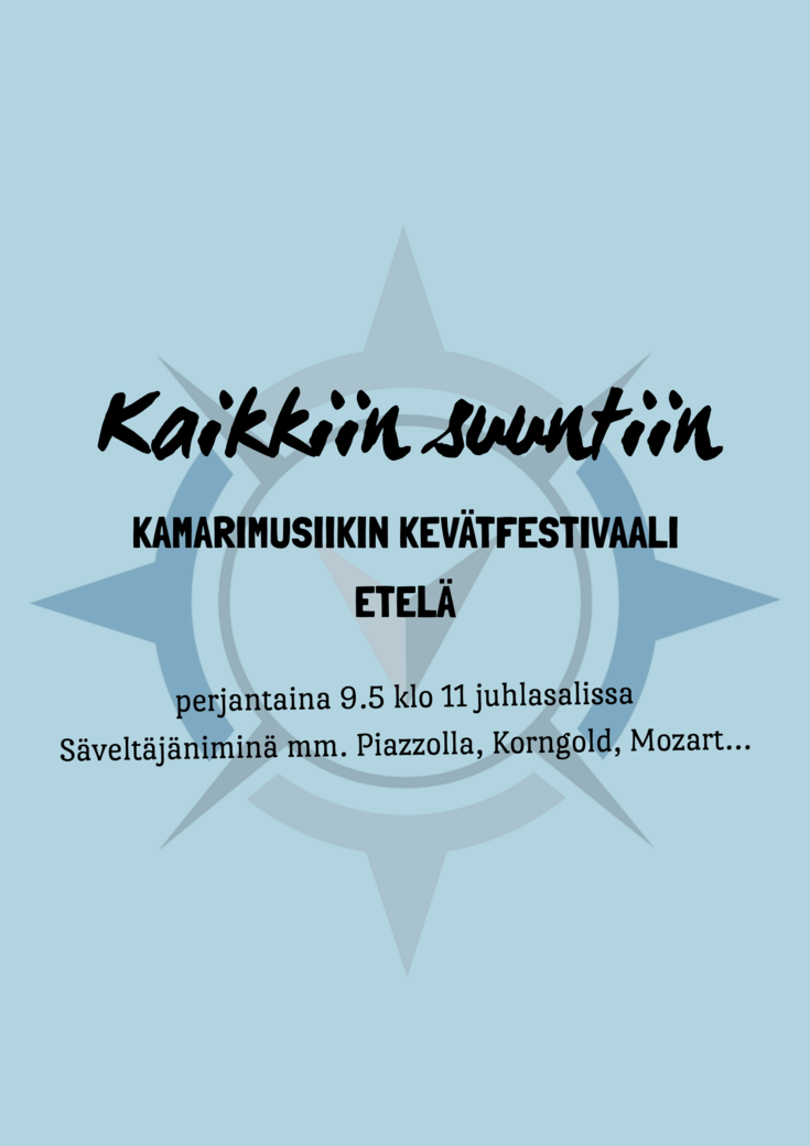 KamarimusiikinKevätfestivaali 2025 Etelä