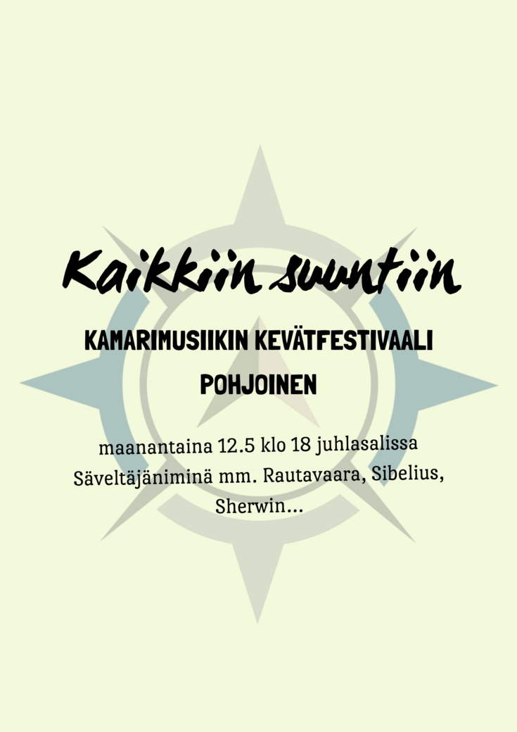 KamarimusiikinKevätfestivaali 2025 Pohjoinen